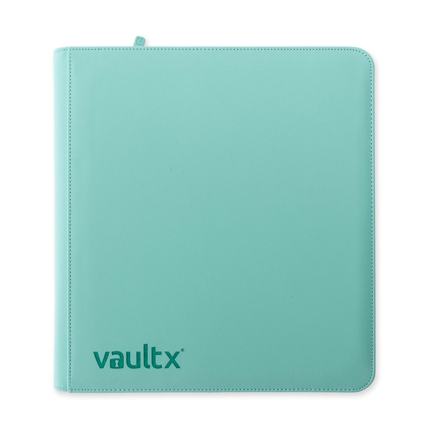 VaultX 12-Pocket Exo-Tec Zip Binder - Mint Green