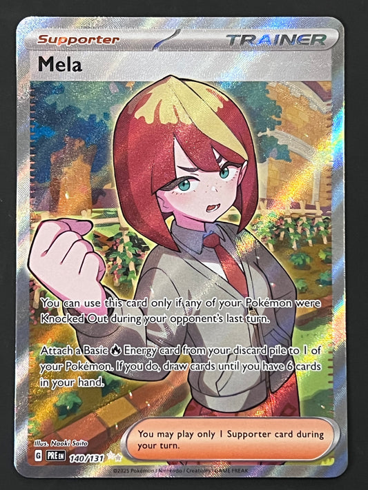 140/131 Mela - Pokémon Prismatic Evolutions Ultra Rare