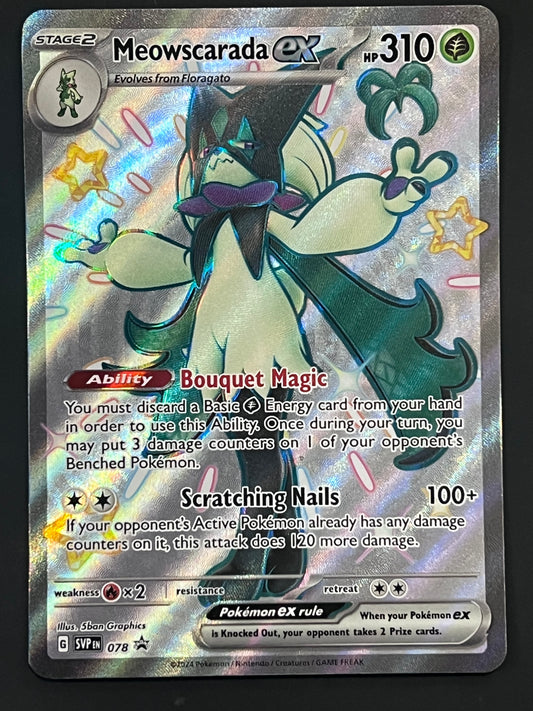 SVP078 Meowscarada Ex - Black Star Promo