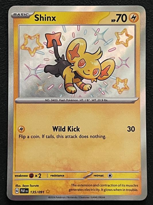 135/091 Shinx - Pokémon Paldean Fates Shiny Rare