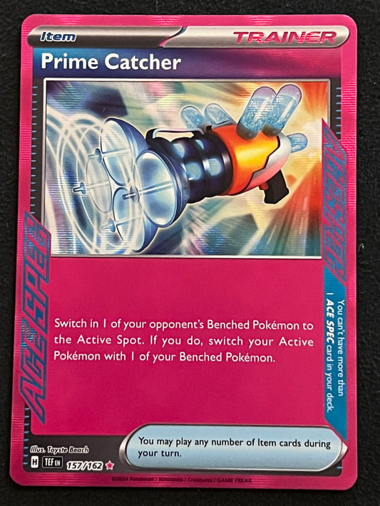 157/162 Prime Catcher - Pokémon Temporal Forces Ace Spec