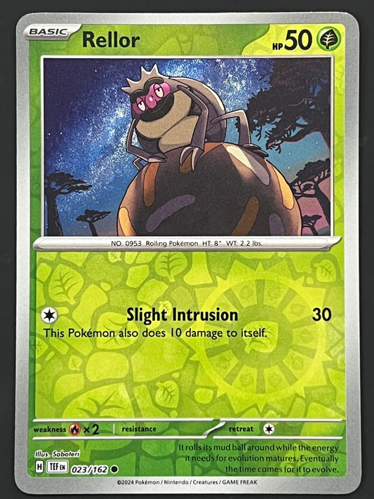 023/162 Rellor - Pokémon Temporal Forces Common Reverse