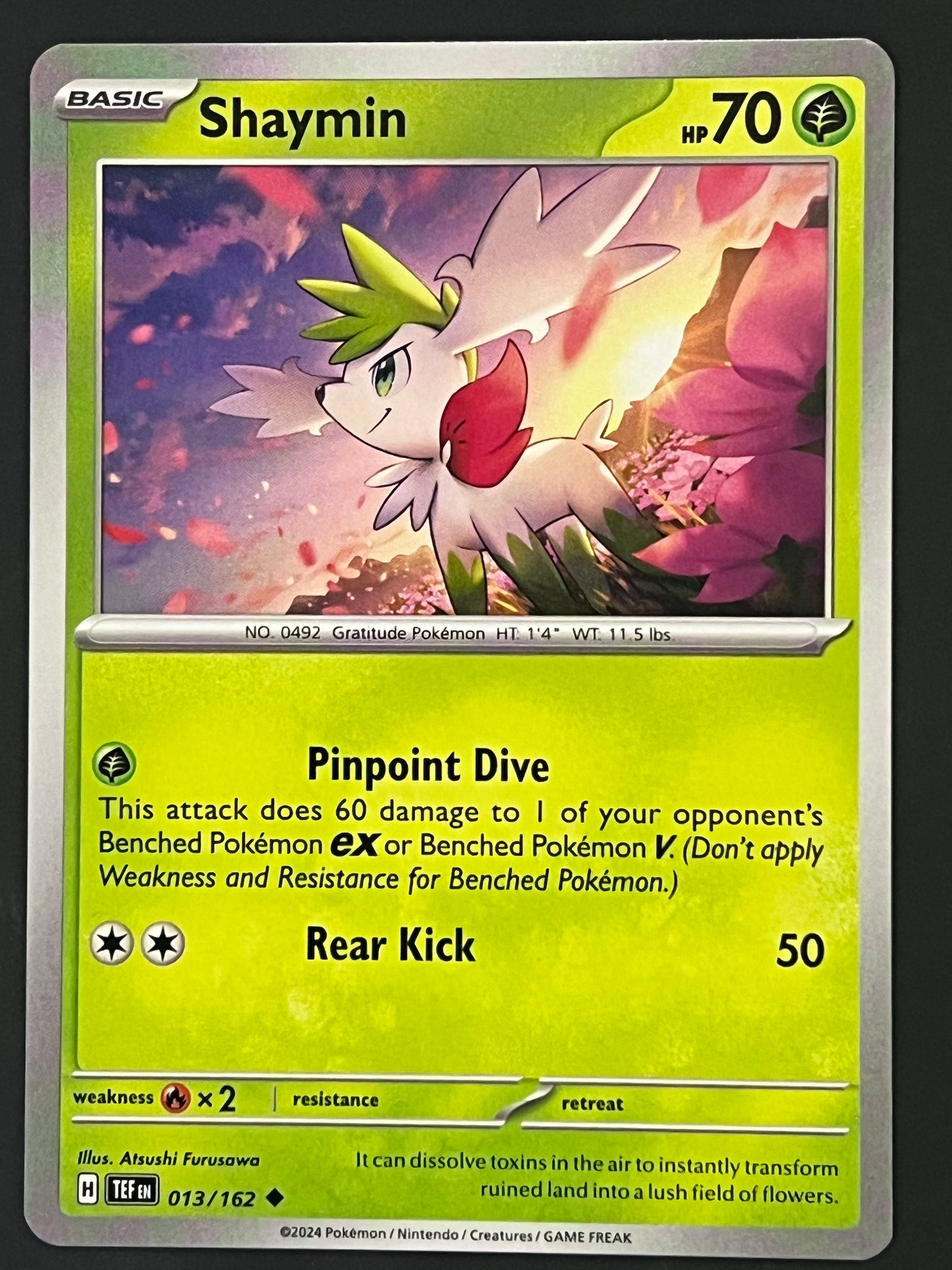 013/162 Shaymin - Pokémon Temporal Forces Uncommon