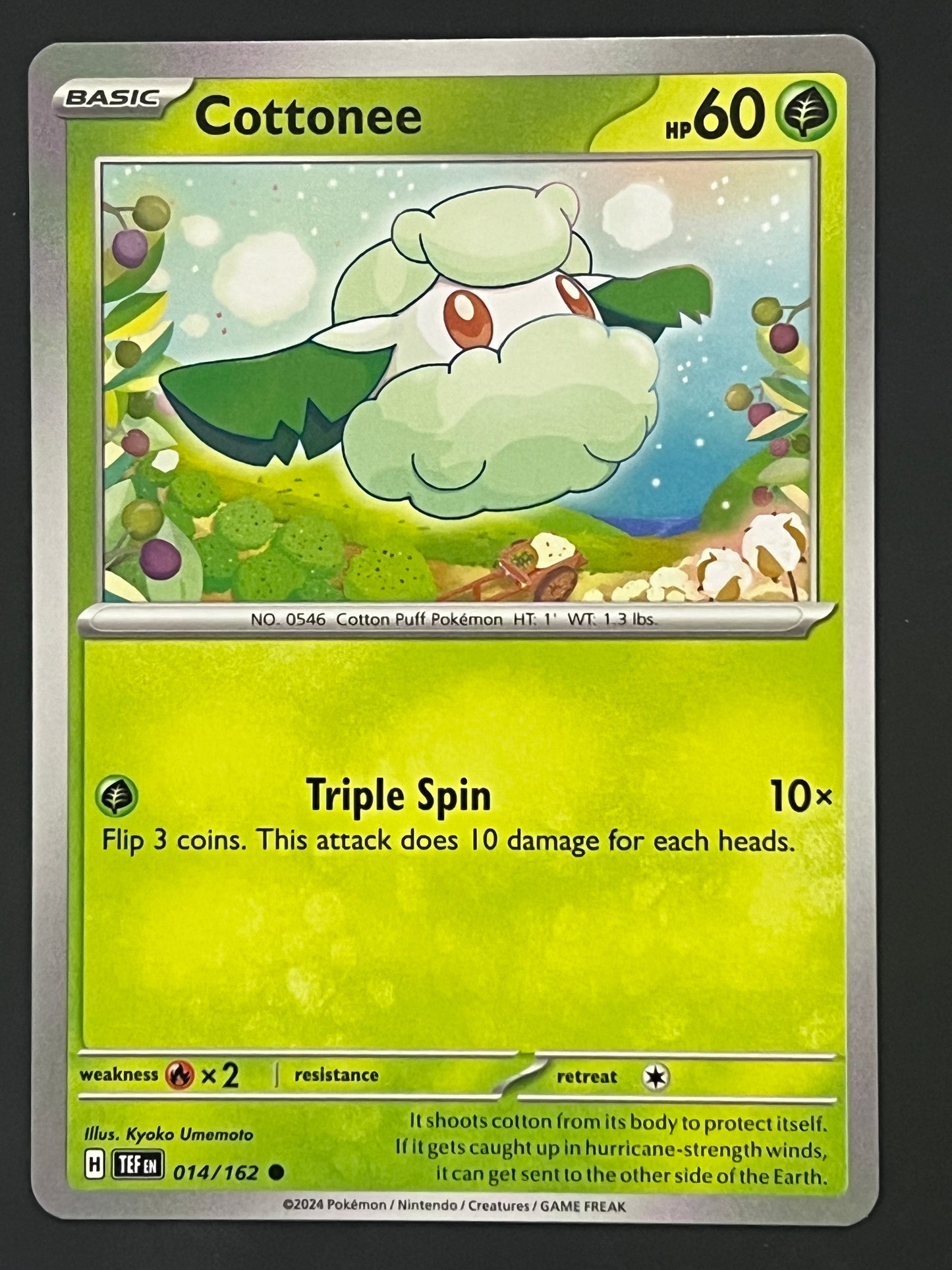 014/162 Cottonee - Pokémon Temporal Forces Common