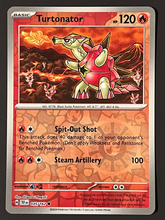 035/162 Turtonator - Pokémon Temporal Forces Common Reverse