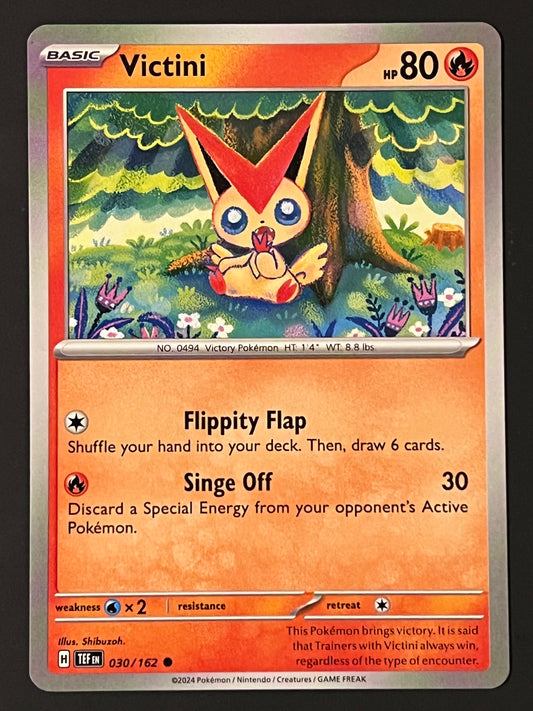 030/162 Victini - Pokémon Temporal Forces Common