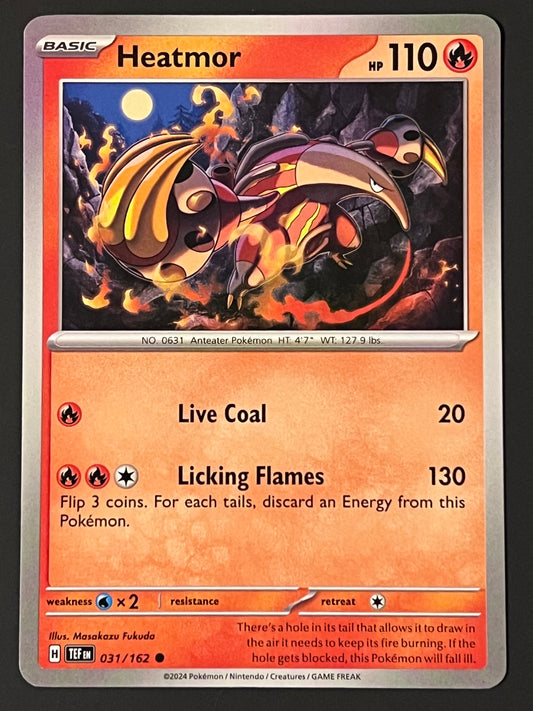 031/162 Heatmor - Pokémon Temporal Forces Common