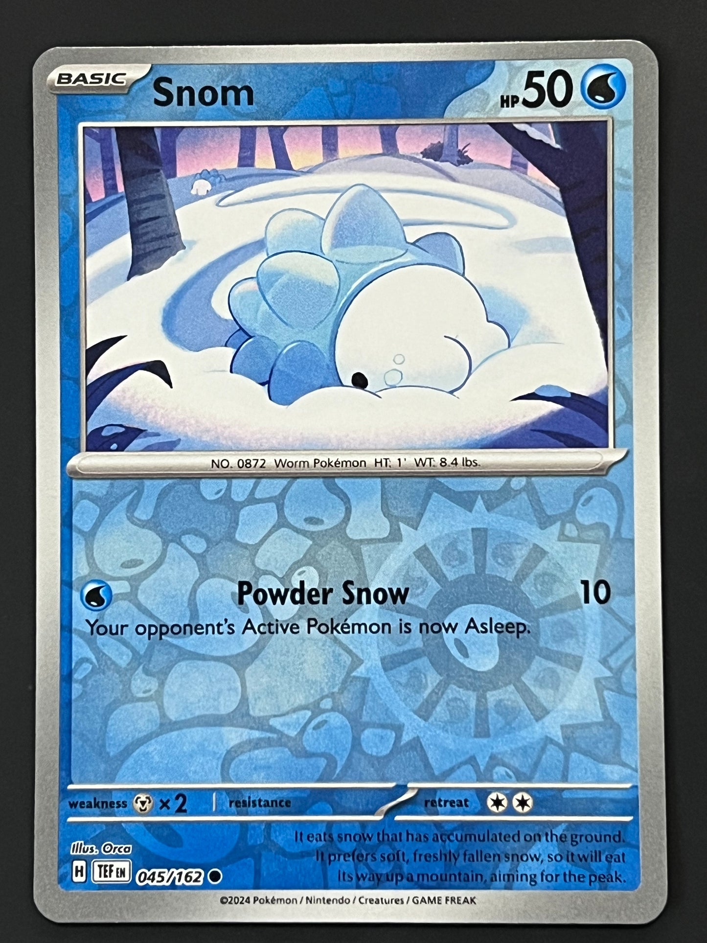 045/162 Snom - Pokémon Temporal Forces Common Reverse