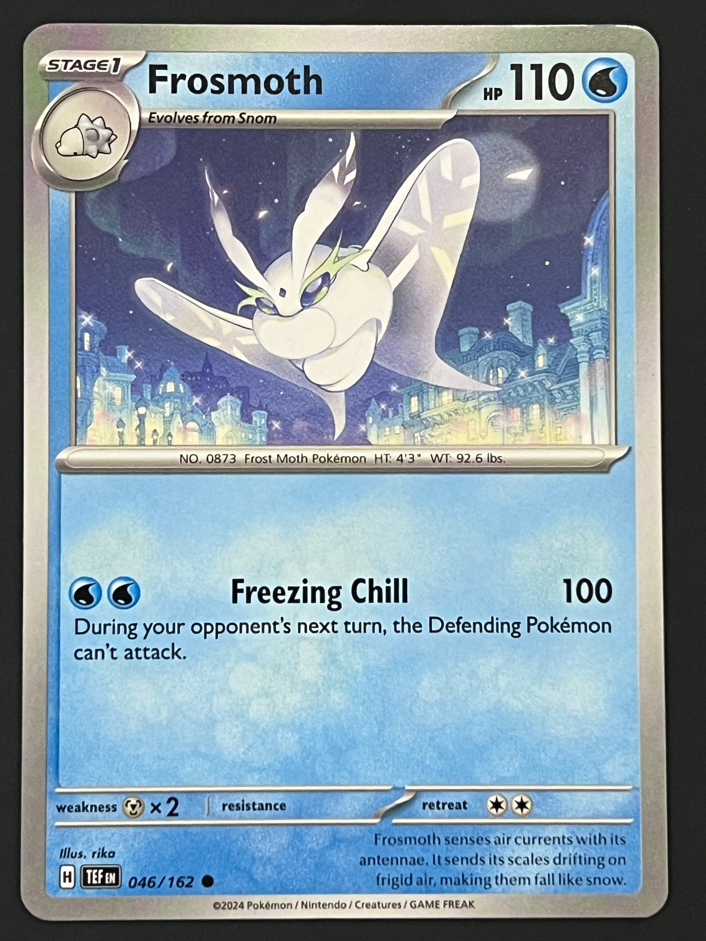 046/162 Frosmoth - Pokémon Temporal Forces Common