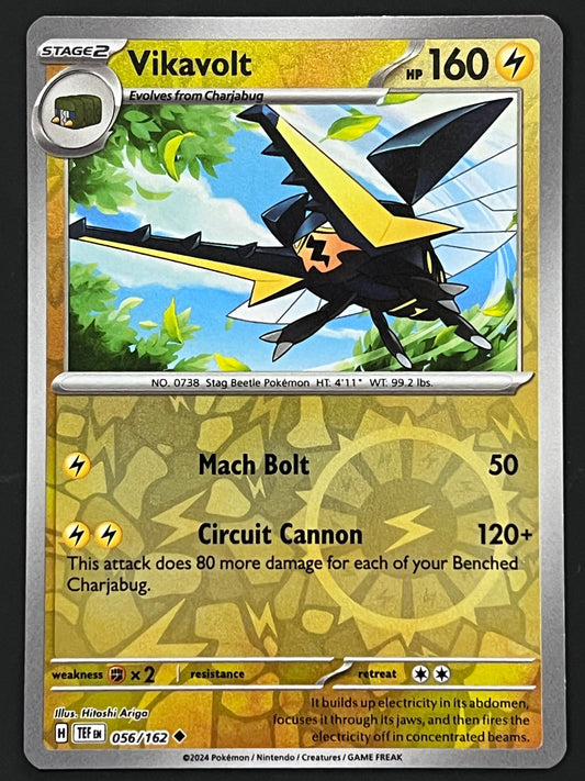 056/162 Vikavolt - Pokémon Temporal Forces Uncommon Reverse