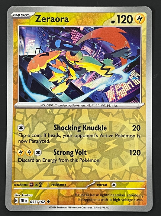 057/162 Zeraora - Pokémon Temporal Forces Uncommon Reverse