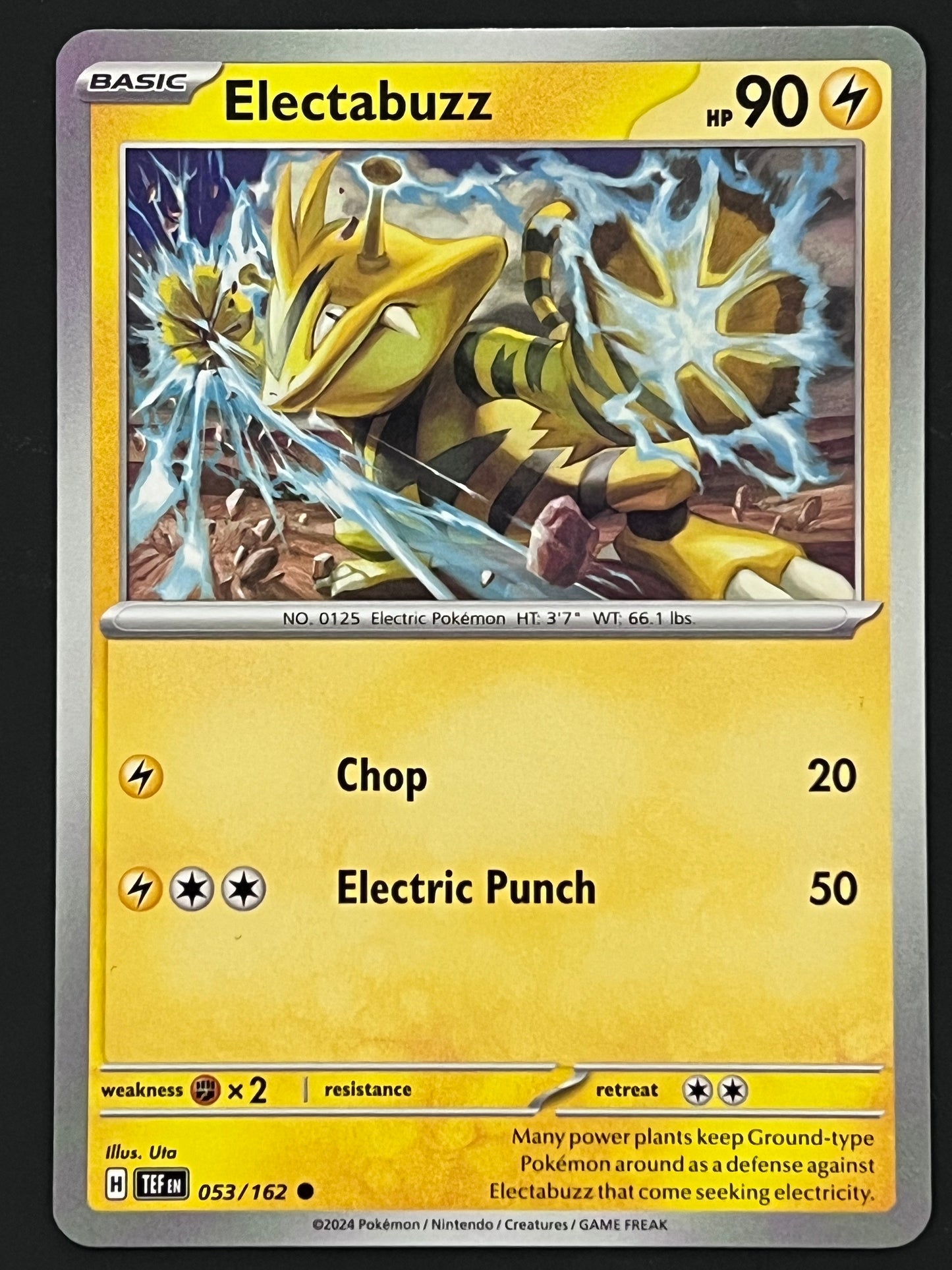 053/162 Electabuzz - Pokémon Temporal Forces Common