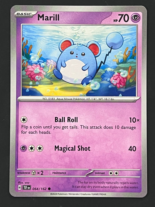 064/162 Marill - Pokémon Temporal Forces Common