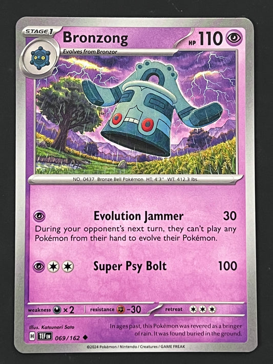 069/162 Bronzong - Pokémon Temporal Forces Uncommon