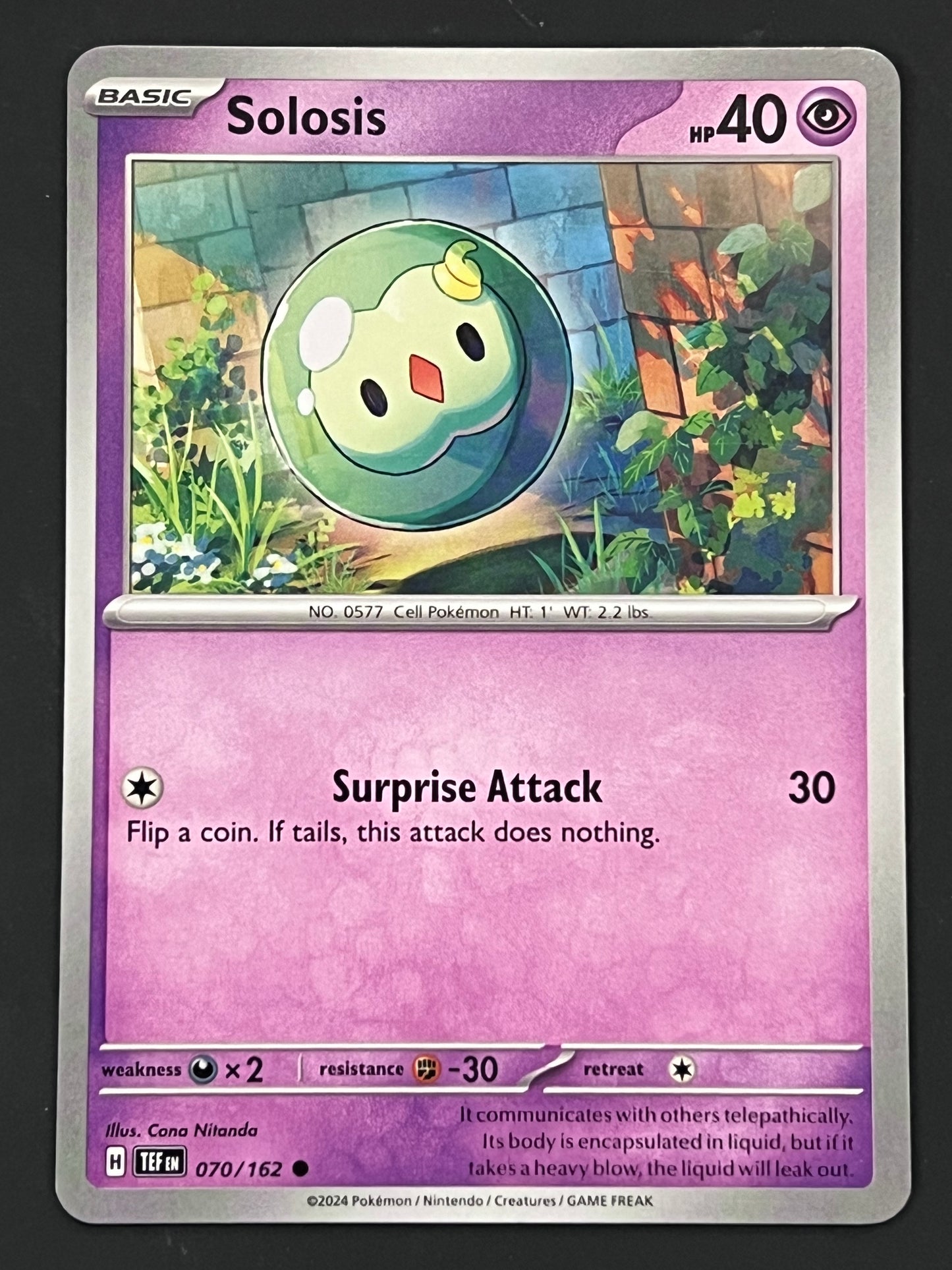 070/162 Solosis - Pokémon Temporal Forces Common