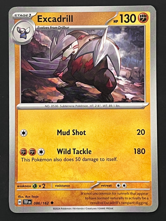 086/162 Excadrill - Pokémon Temporal Forces Uncommon