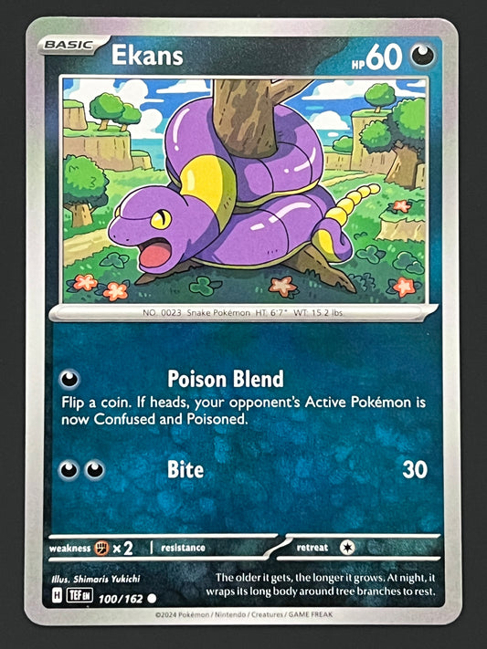 100/162 Ekans - Pokémon Temporal Forces Common