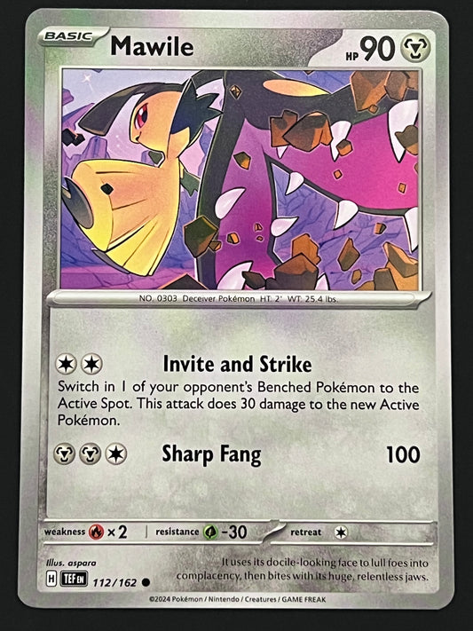 112/162 Mawile - Pokémon Temporal Forces Common