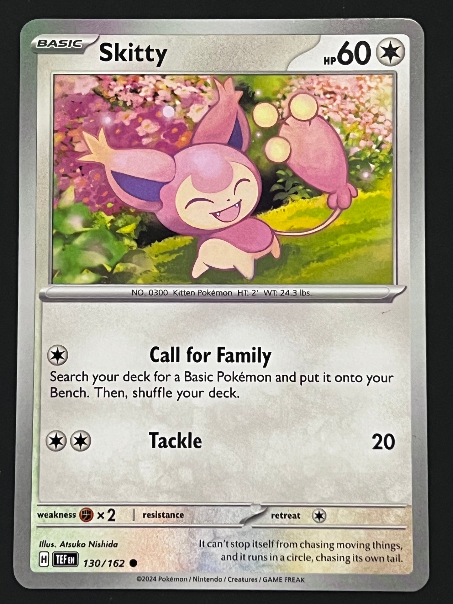 130/162 Skitty - Pokémon Temporal Forces Common