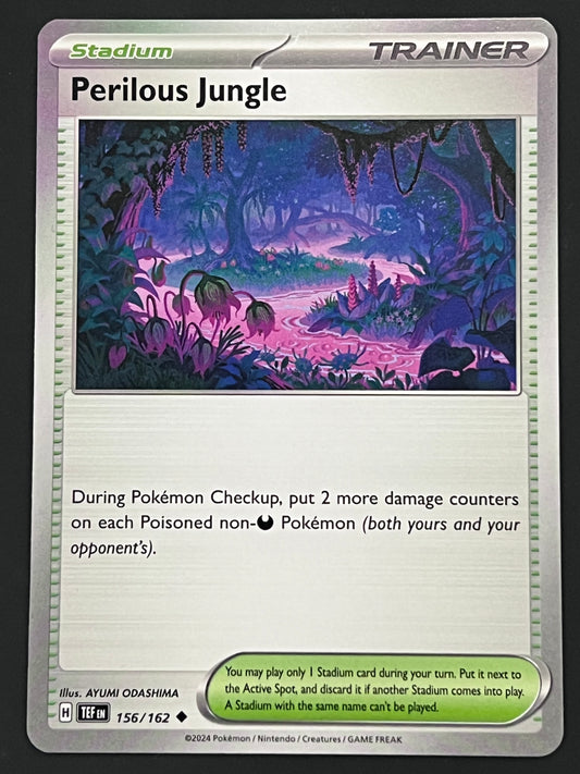 156/162 Perilous Jungle - Pokémon Temporal Forces Uncommon