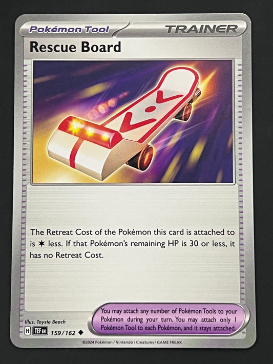 159/162 Rescue Board - Pokémon Temporal Forces Uncommon