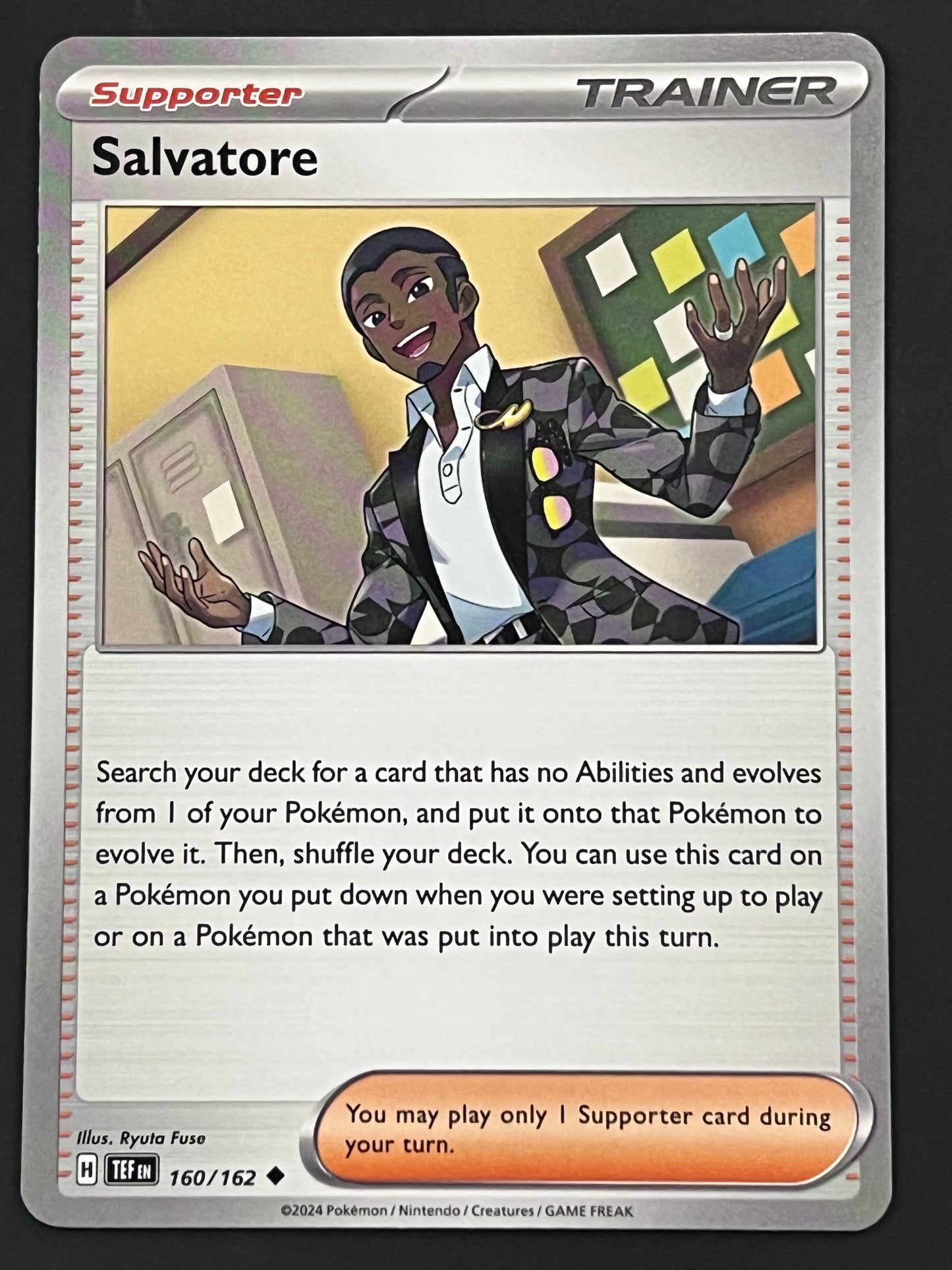 160/162 Salvatore - Pokémon Temporal Forces Uncommon