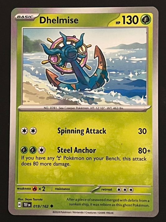 019/162 Dhelmise - Pokémon Temporal Forces Uncommon