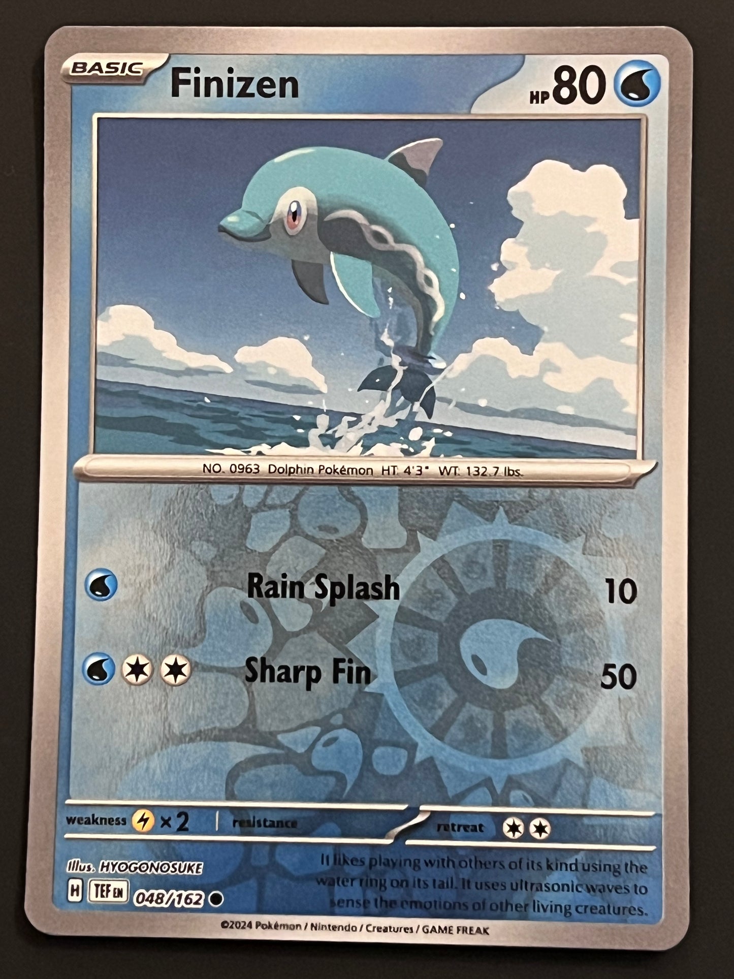 048/162 Finizen - Pokémon Temporal Forces Common Reverse