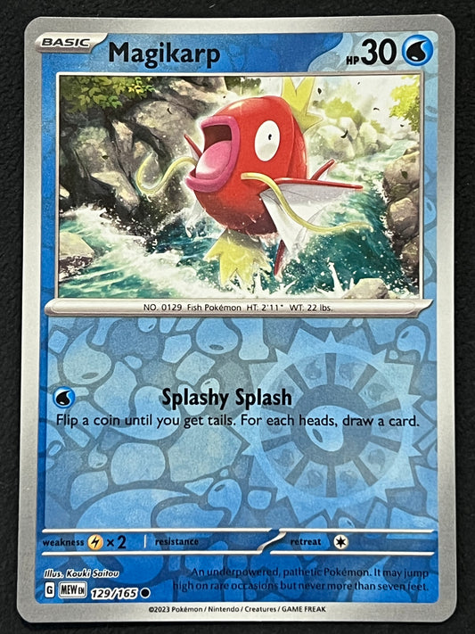 129/165 Magikarp - Pokémon 151 Common Reverse