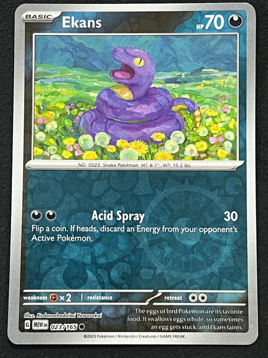 023/165 Ekans - Pokémon 151 Common Reverse