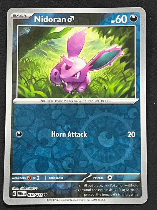 032/165 Nidoran - Pokémon 151 Common Reverse