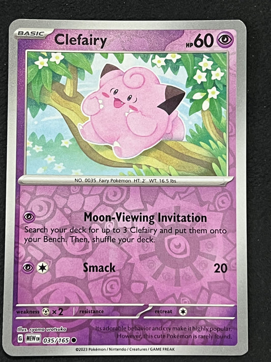 035/165 Clefairy - Pokémon 151 Common Reverse