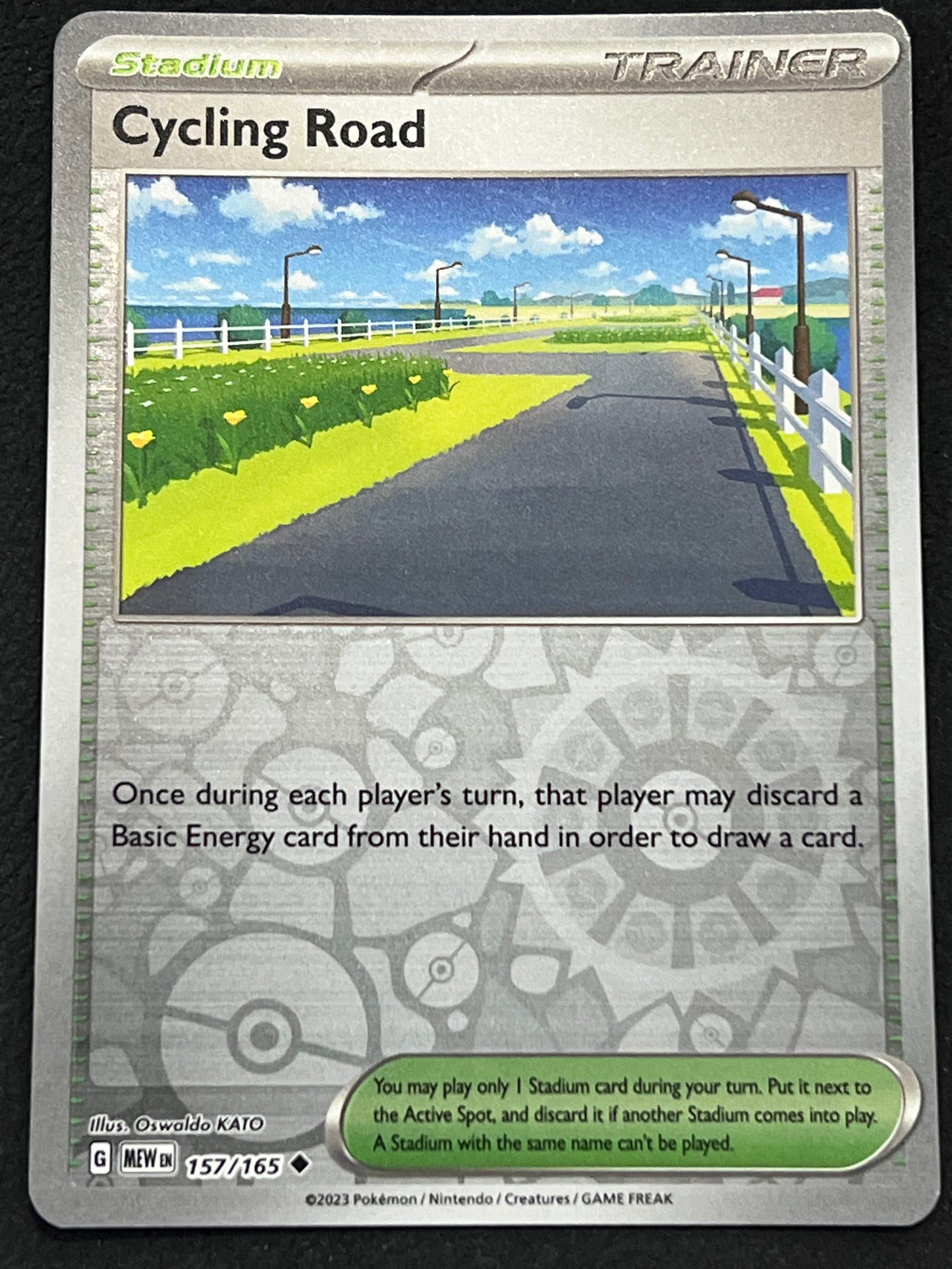 157/165 Cycling Road - Pokémon 151 Uncommon Reverse