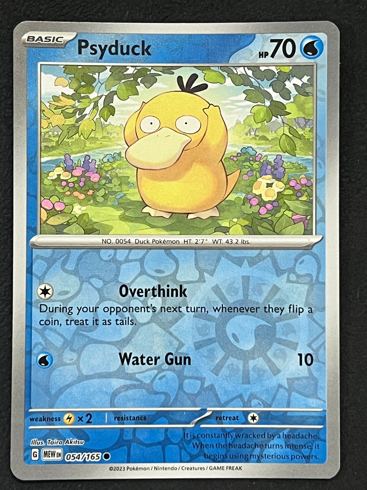 054/165 Psyduck - Pokémon 151 Common Reverse