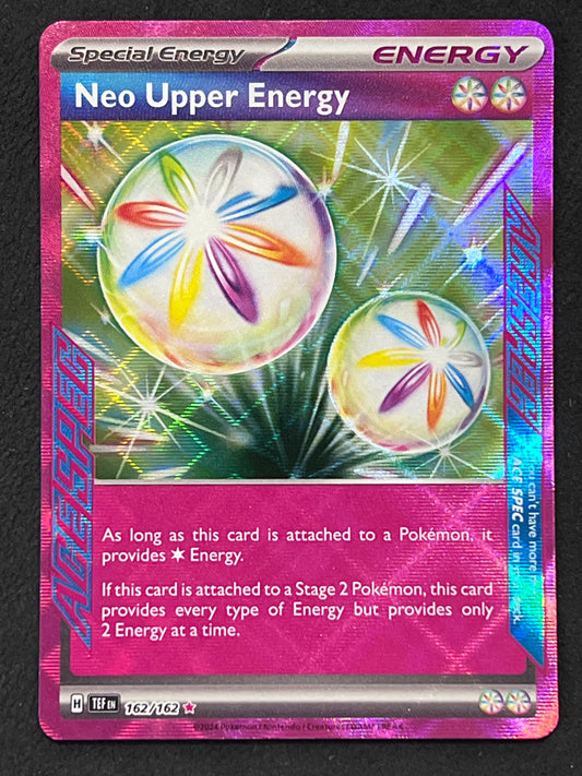 162/162 Neo Upper Energy - Pokémon Temporal Forces Ace Spec