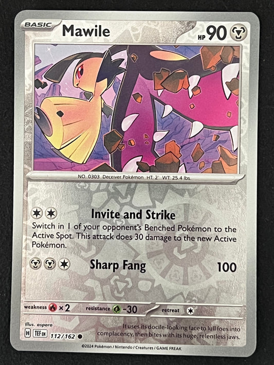 112/162 Mawile - Pokémon Temporal Forces Common Reverse