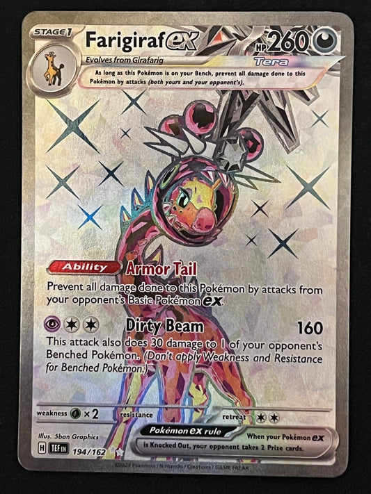 194/162 Farigiraf Ex - Pokémon Temporal Forces Ultra Rare