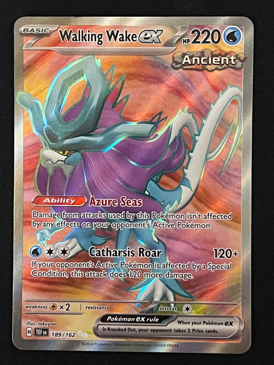 189/162 Walking Wake Ex - Pokémon Temporal Forces Ultra Rare