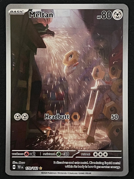 179/162 Meltan - Pokémon Temporal Forces Illustration Rare