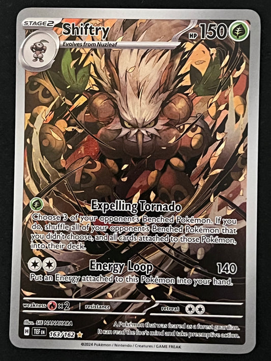 163/162 Shiftry - Pokémon Temporal Forces Illustration Rare