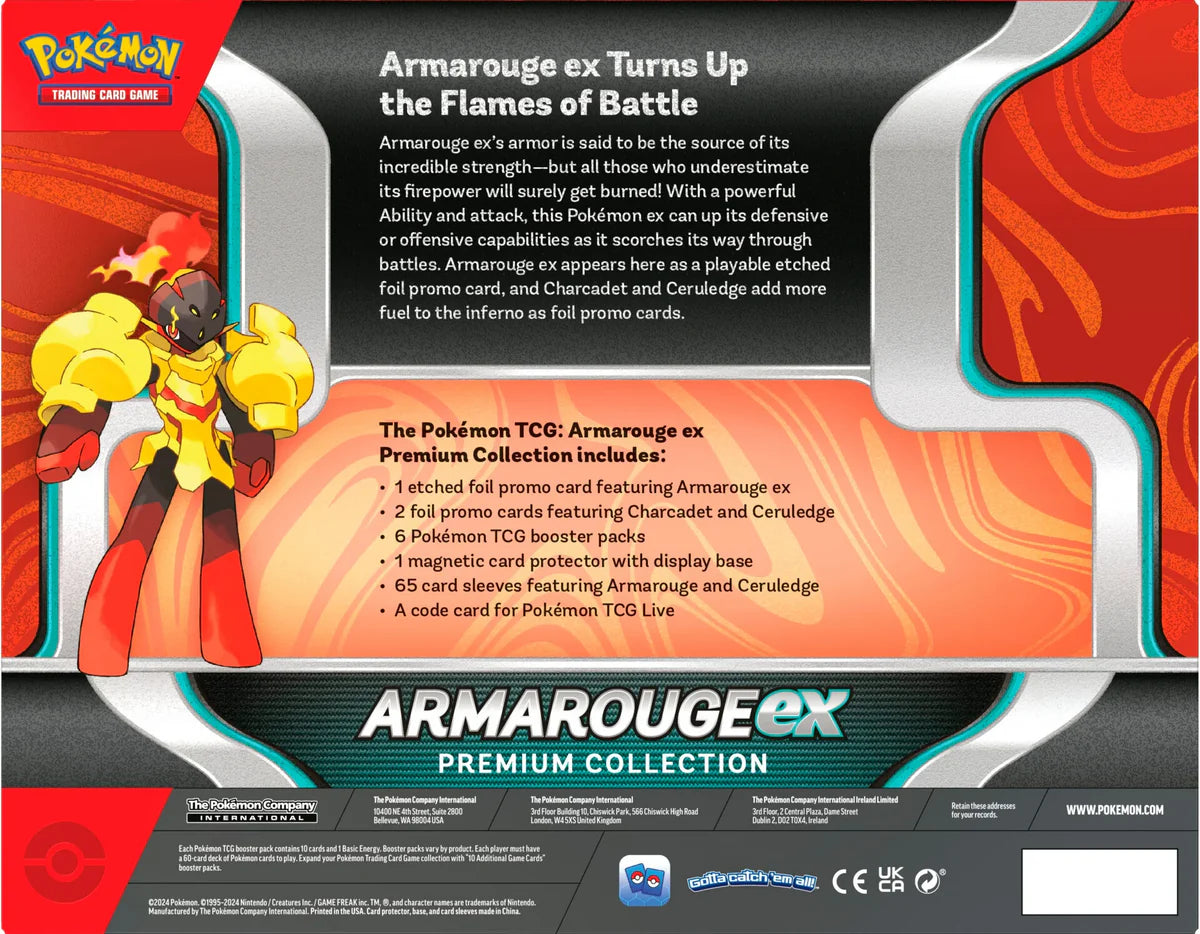 Pokémon TCG: SV05 - Armarogue Ex Premium Collection