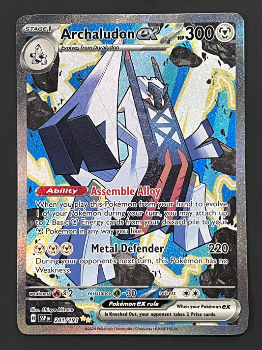 241/191 Archaludon Ex - Pokémon Surging Sparks Special Illustration Rare