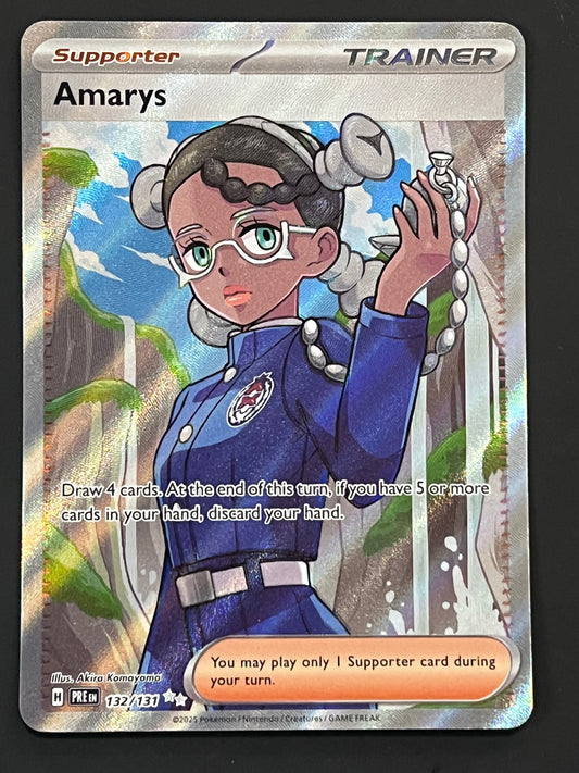 132/131 Amarys - Pokémon Prismatic Evolutions Ultra Rare