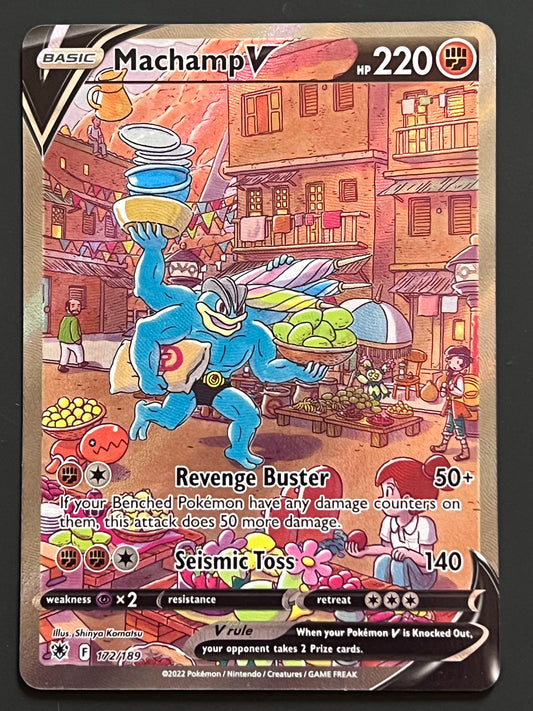 Machamp V - 172/189 Astral Radiance Rare Alt Art Holo