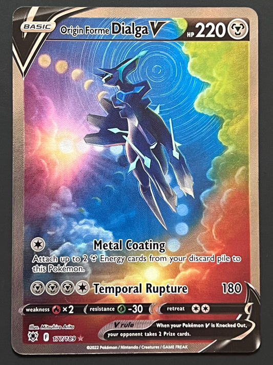 Origin Forme Dialga V - 177/189 Astral Radiance Rare Alt Art Holo