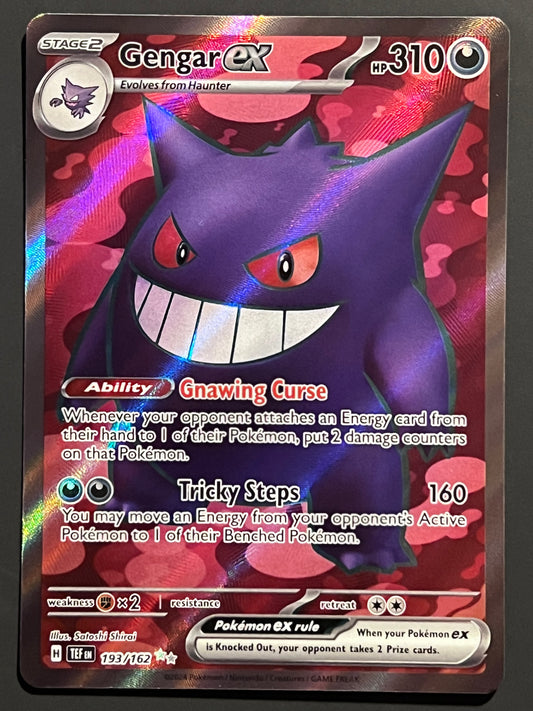 193/162 Gengar Ex - Pokémon Temporal Forces Ultra Rare