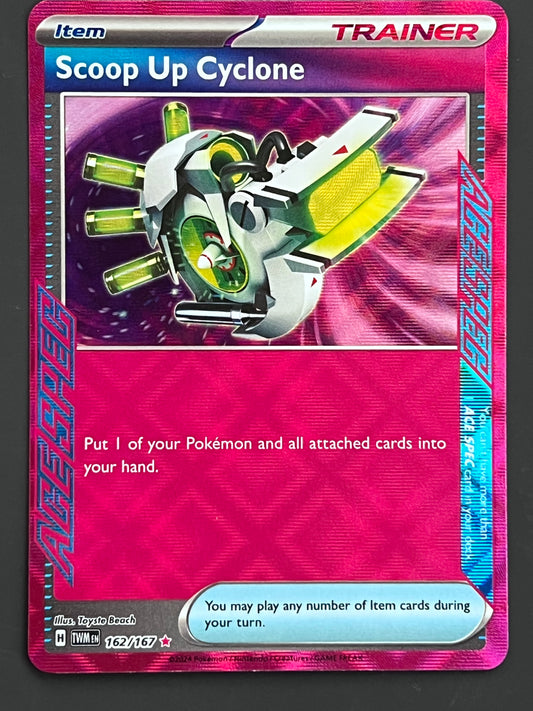 162/167 Scoop Up Cyclone - Pokémon Twilight Masquerade Ace Spec