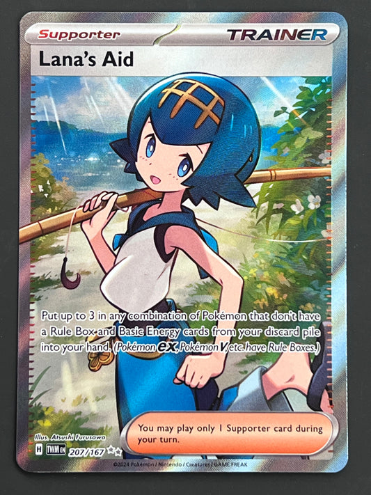 207/167 Lana’s Aid - Pokémon Twilight Masquerade Ultra Rare