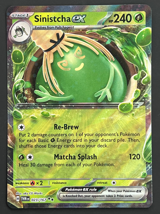 023/167 Sinistcha Ex - Pokémon Twilight Masquerade Double Rare