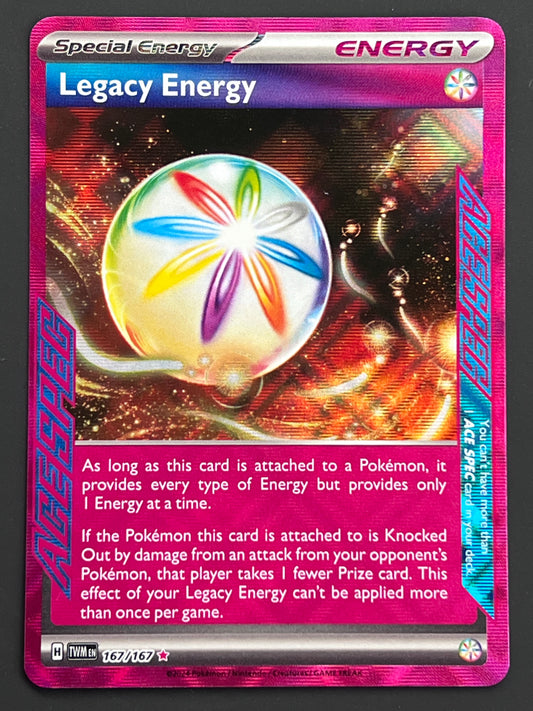 167/167 Legacy Energy - Pokémon Twilight Masquerade Ace Spec